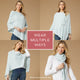 The Lightweight Poncho - Cameo Rose