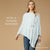 The Lightweight Poncho - Cameo Rose