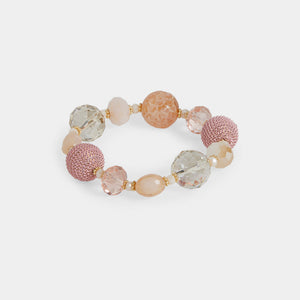 Monique Stretch Bracelet - Pink