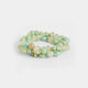 Katrina Stretch Bracelet Stack - Green