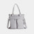 Riley Tote + Crossbody - Grey