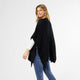 Lydia Pull Through Cardi Wrap - Black