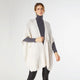 Lydia Pull Through Cardi Wrap - Cream