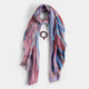 Scarf + Bracelet Gift Set - Pink Multi