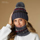 Telluride Winter Knit Hat - Light Grey Multi