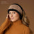 Convertible Snood with Black Sherpa - Cream