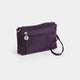 The Little Stash Bag + Crossbody - Eggplant