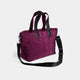 Brix Puffer Tote - Raspberry