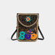 Artisan Beaded Clutch + Crossbody - Witchy Boo