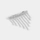 Harley Hair Clip - Silver