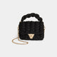 Lucinda Braided Crossbody - Black