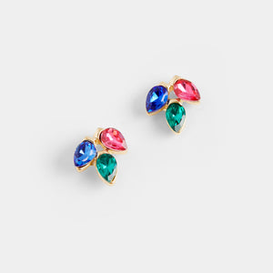 Lightbulb Cluster Stud - Multicolored